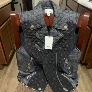 Coach Zip Up Vest